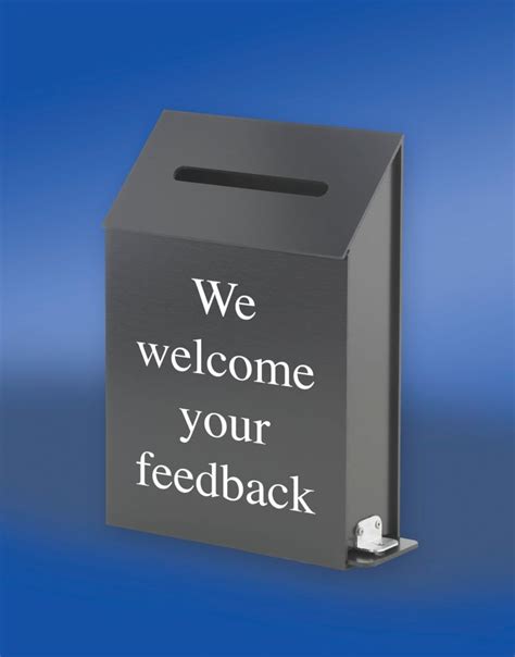 Metal Comment Box 